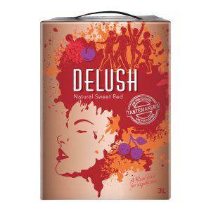 Delush Natural Sweet Red - Box 3L Box