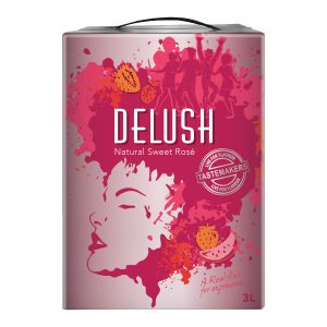 Delush Natural Sweet Rosé - Box 3L Box