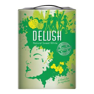 Delush Natural Sweet White - Box 3L Box