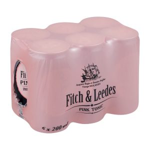 Fitch & Leeds Pink Tonic (6 Pack) 6 x 200ml Can
