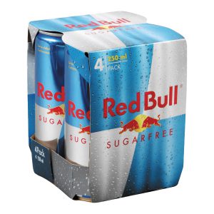 Redbull Sugar Free 250ml 4 x 250ml Can